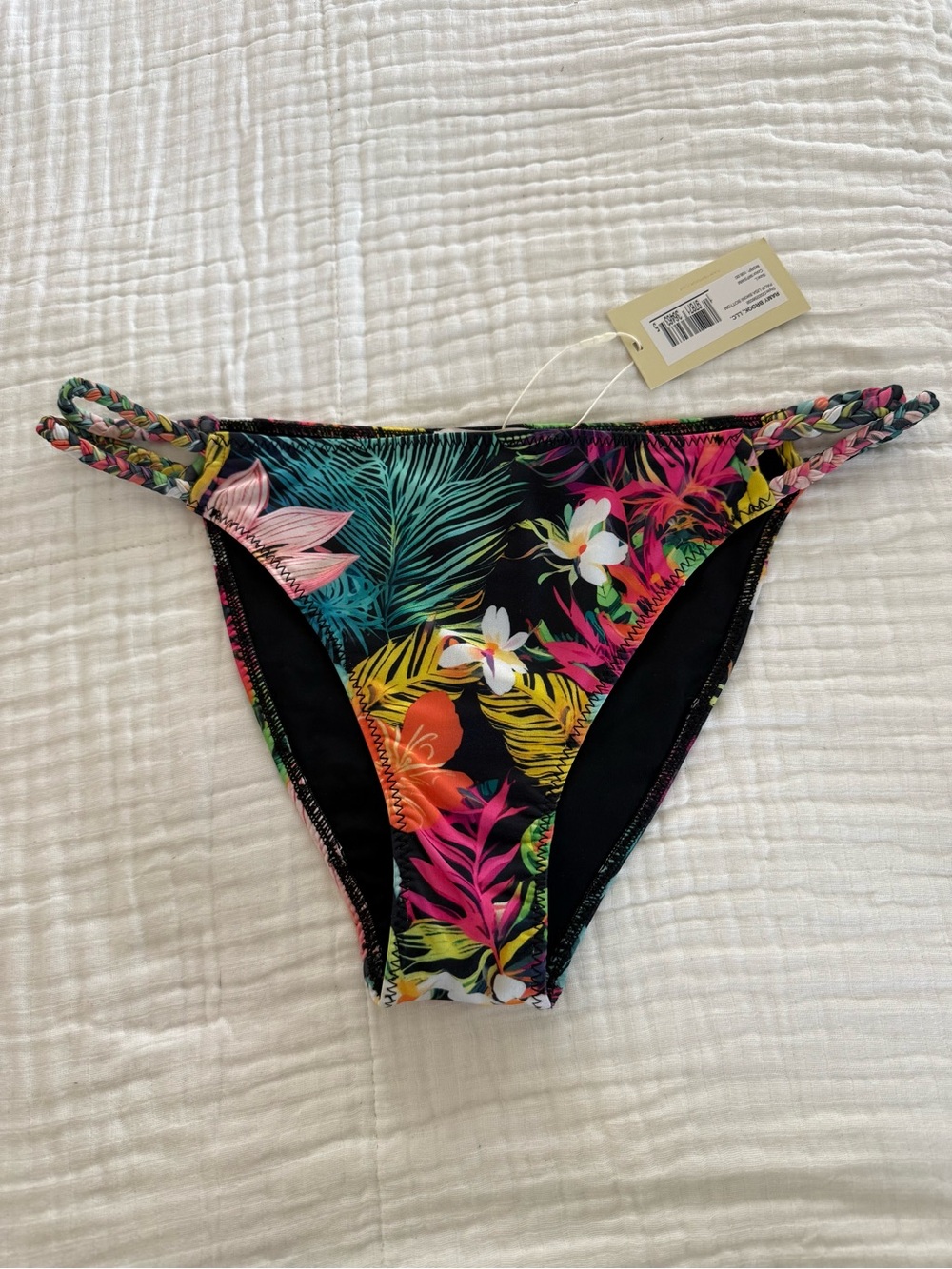 NWT Ramy Brook Palm Lisa Bikini Bottom Size Large